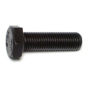 MIDWEST FASTENER Class 10.9, M12-1.50 Hex Head Cap Screw, Plain Steel, 40 mm L, 4 PK 73942